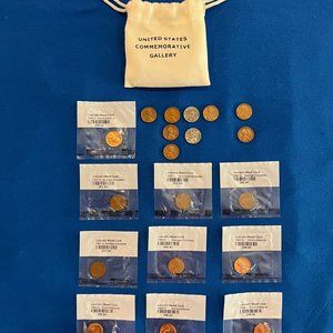Collection of 19 United States Lincoln Head Cents (1927D-1958D)